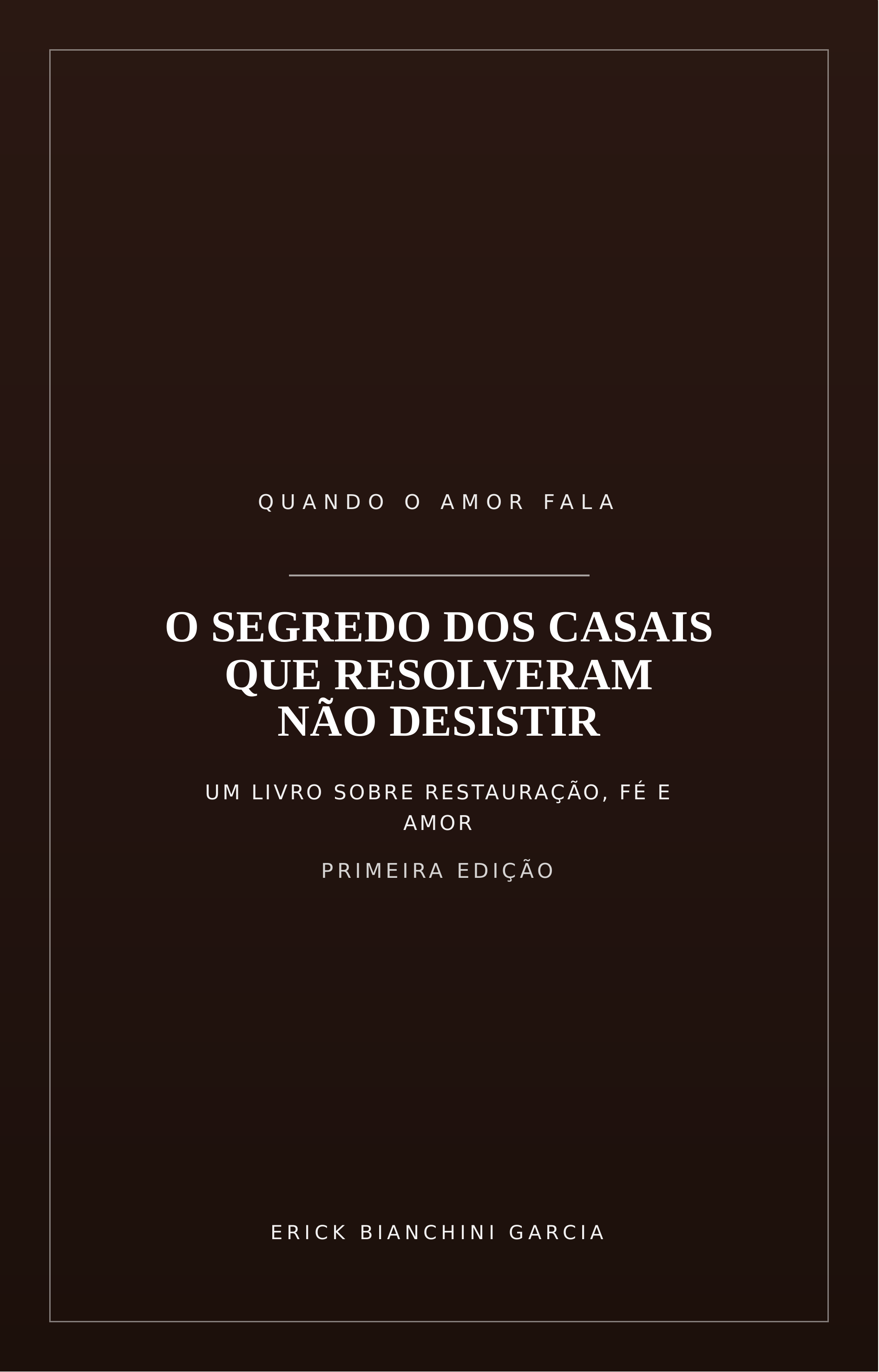 Capa do e-book Quando o Amor Fala